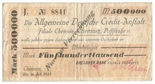 Notgeld, Sachsen, Chemnitz