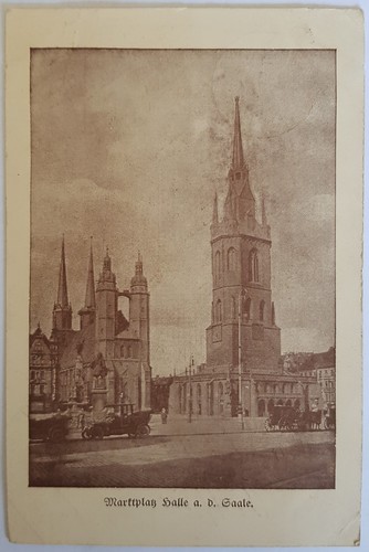 Halle marktplatz - halle,