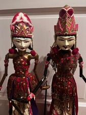 Ältere Wayang Golek Figuren