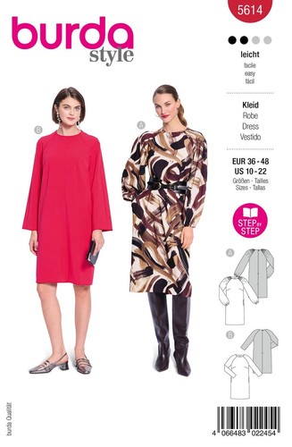 Schnittmuster damenkleid mit - damenkleid,