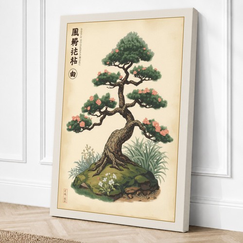 Bonsai studie japandi - studie,
