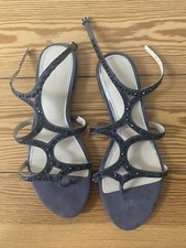 Zara Riemchensandalen, Gladiator, Glitzer, 38, lila, gebraucht 