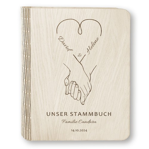 Stammbuch holz stammbücher - stammbuch,