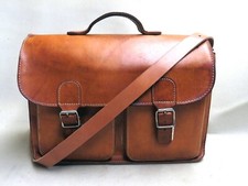 RUITERTASSEN Leder AKTENTASCHE Businesstasche LEDER Ranzen UNVERWÜSTLICH Top3972