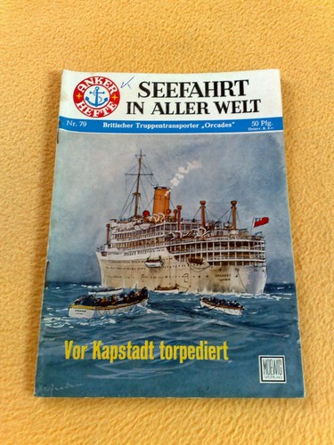 Anker heft seefahrt - heft,