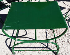Eisen Beistell Tisch Stuhl Hocker Park Gartenstuhl Sitz Möbel antik alt 