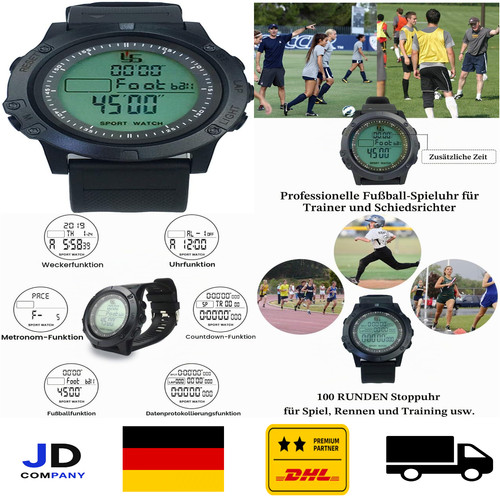Fußball schiedsrichteruhr 100 - fußball,