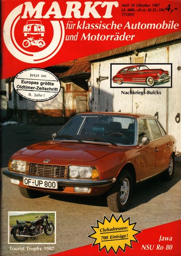 Zeitschrift oldtimer markt - zeitschrift,