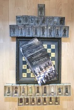 Herr der Ringe Schachspiel - 33 Schachfiguren + Hefte - Schachbrett defekt