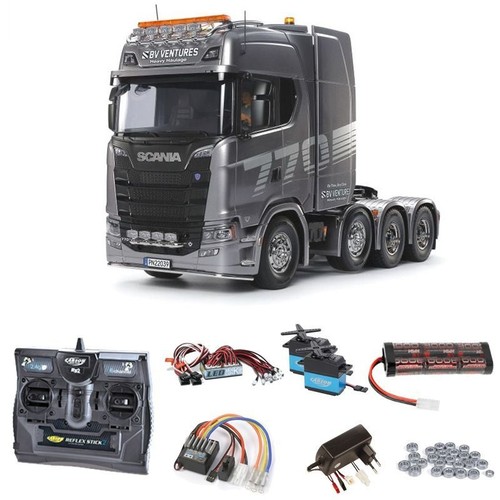 Tamiya scania 8x4 - 8x4/4, 4-achs
