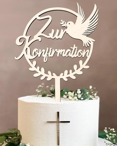 Tortendeko konfirmation cake - tortendeko,