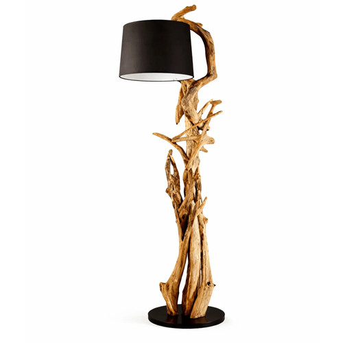 Wurzel holz lampe morgan inkl - holz,