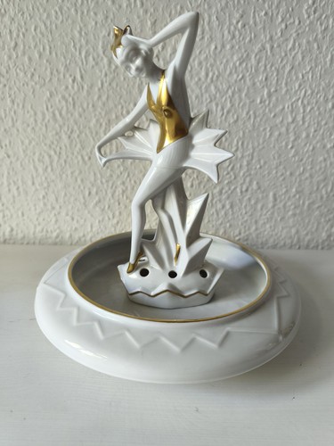 Art deco blumensteckfigur - deco,