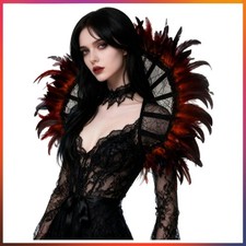 Mystischer Federkragen – Ihr ideales Accessoire für Halloween und Steampunk