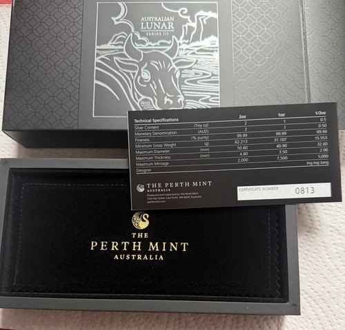 The perth mint lunar - mint, series