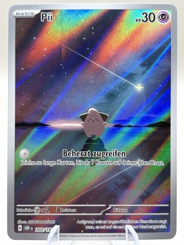 Pokemon karte pii art rare - pii,