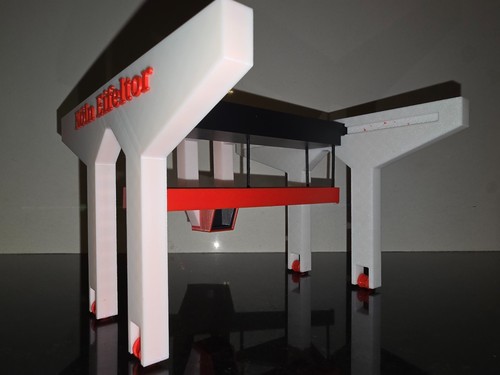 Container portalkran 1 - container, 1:87