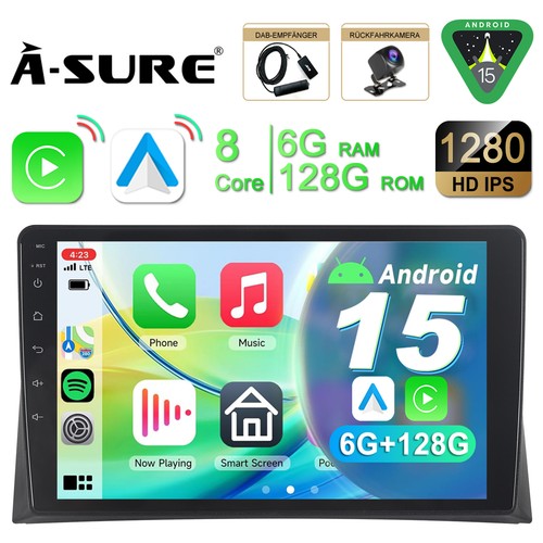 128g android 15 autoradio - 9'',