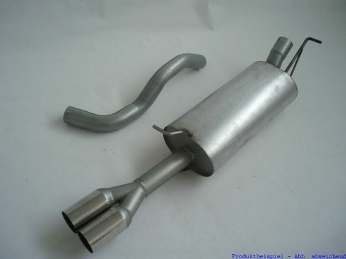 Fms sportauspuff stahl bora - stahl, vw