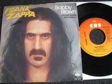 Frank Zappa-Bobby Brown 7" Vinyl-1979 Germany-CBS Records-S 8216