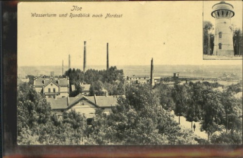 Grube ilse wasserturm - x, 1911