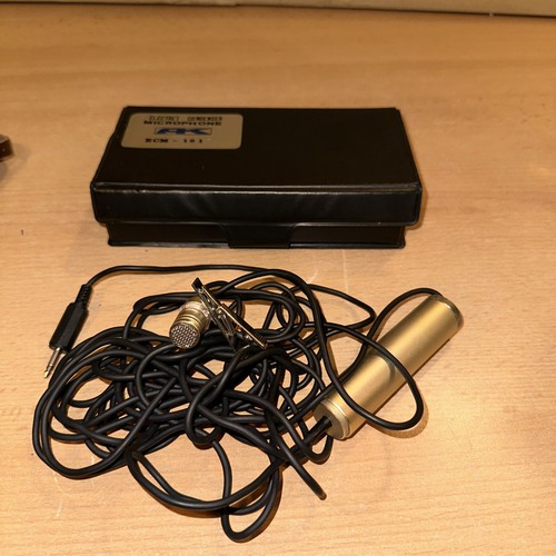 Electret condenser microphone - electret,
