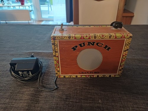 Cigar box guitar verstärker - cigar,