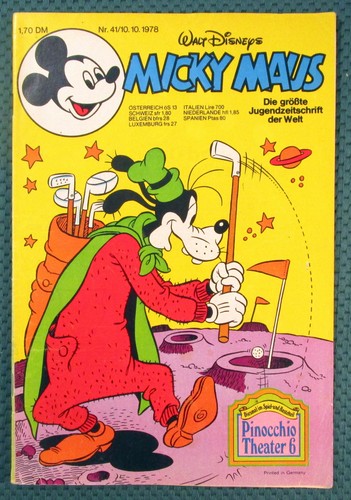 Micky maus 1978 heft - micky, #