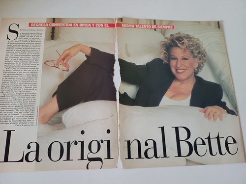 Bette midler lot 22 - midler, of
