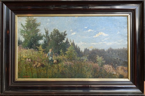 Antikes ölgemälde landschaft - Ölgemälde,