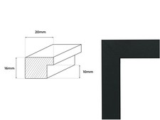 Bilderrahmen  MDF Holz Rahmen