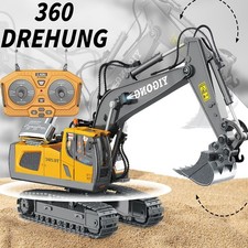RC Ferngesteuerter Bagger RC Auto Traktor Kinder Spielzeug mit Lichter und Sound