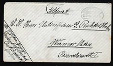 36284) Bahnpost Ovalstempel