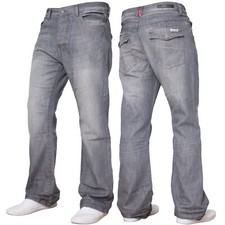 Herren Bootcut Jeans Weites