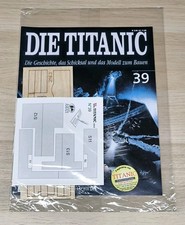 Hachette Die Titanic Nr. 39 Heft + Bauteile Anleitung Neu OVP Ungeöffnet 
