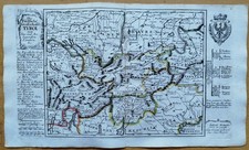 Tirol #  Kupferstich Karte