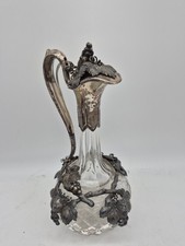 Weinkaraffe mit Silber 800