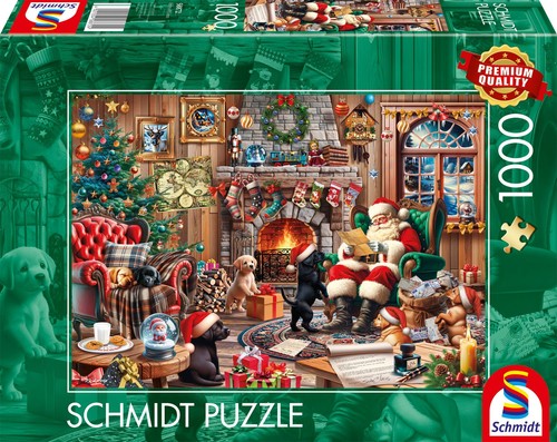 Gemütliche weihnachten puzzle - gemütliche,