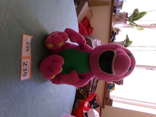 Barney plüsch 1996 playskool - barney,