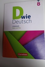 D wie Deutsch 8 Arbeitsheft