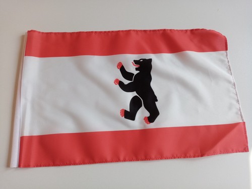 Berlin flagge 30x45 - berlin, fahne