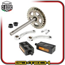 Set Pedale Tretkurbel Achse Piaggio Ciao Si 50 P PV Px Pxv E1 E2 Mix Teen Bravo