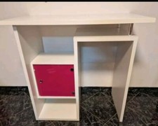 Thekentisch/Theke Tisch Weiß Pink