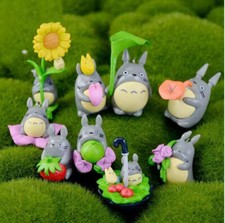 9 Figuren Mein Nachbar Totoro Figuren Buskatze Ghibli Anime Miyazaki Topfpflanze