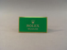143241: Rolex Milgauss Original Vitrinen Display, Aufsteller, Schild