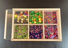 Holzkugel, Holzperlen, Mix-Set