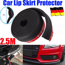 2,5M x 60 mm Front Spoiler Lippe Schweller Universal Spoilerlippe Gummilippe
