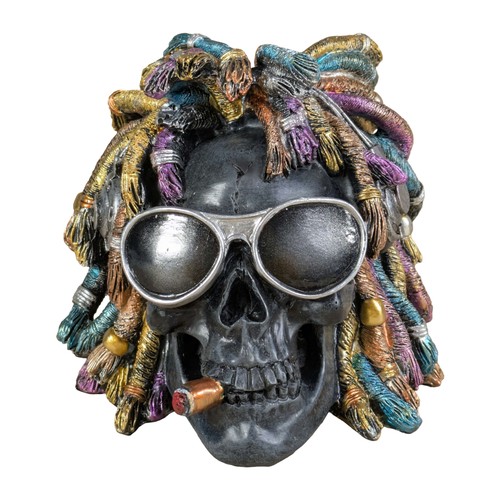 Schädel deko rasta - rasta, totenkopf