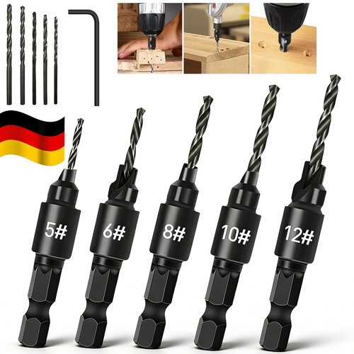 Stück senker bohrer set - 5,