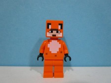 Lego ® Minifigur Minecraft - Fuchshaut / Fox Skin min110 aus Set 21184 Fuchsbau